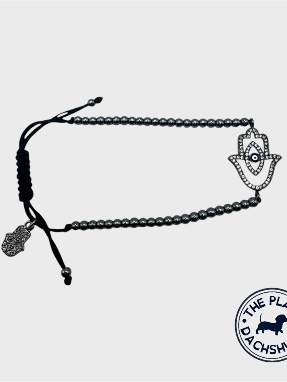 Karma and Luck Hamsa Beaded Bracelet with Evil Eye